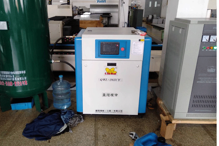 假如空壓機不配置儲氣罐會怎樣？-權偉螺桿空壓機