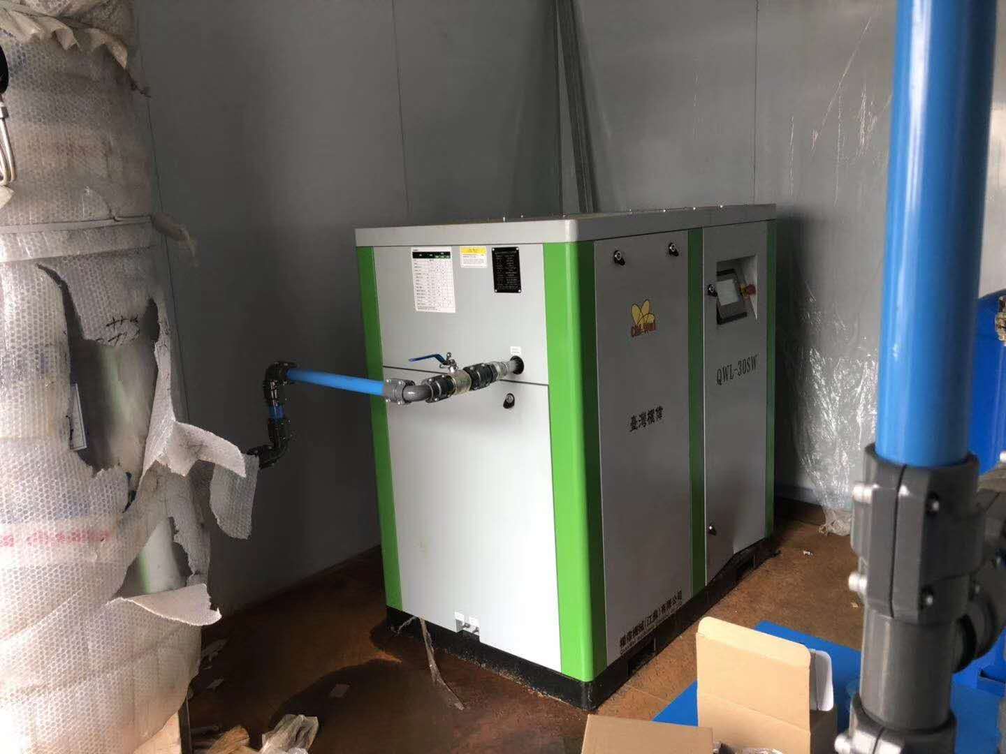 簡單說說醫用無油空壓機與一般的無油空壓機有什么區別？權偉無油空壓機