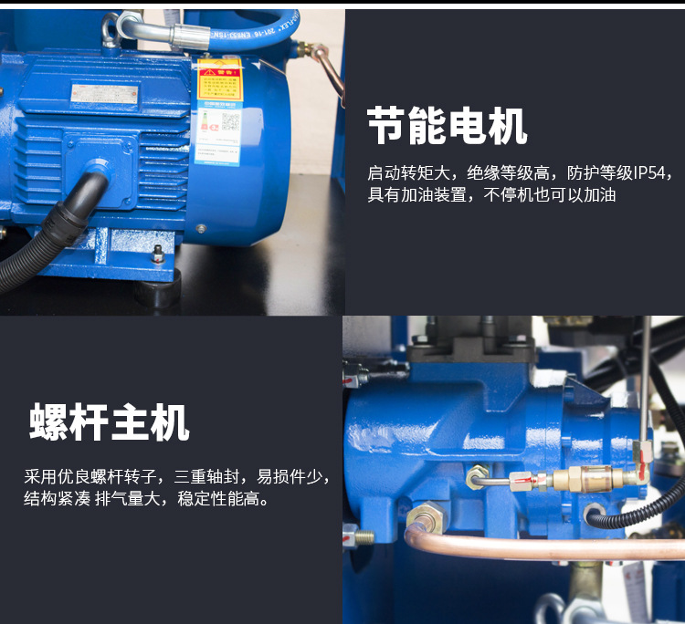 永磁變頻螺桿空壓機細節
