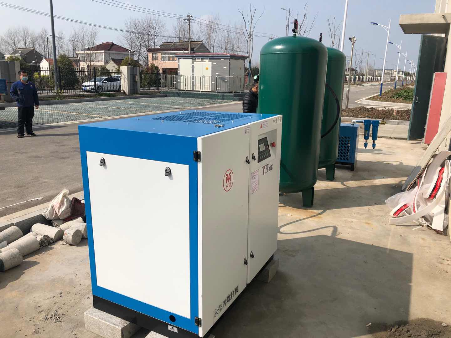 熔噴布生產用螺桿空壓機